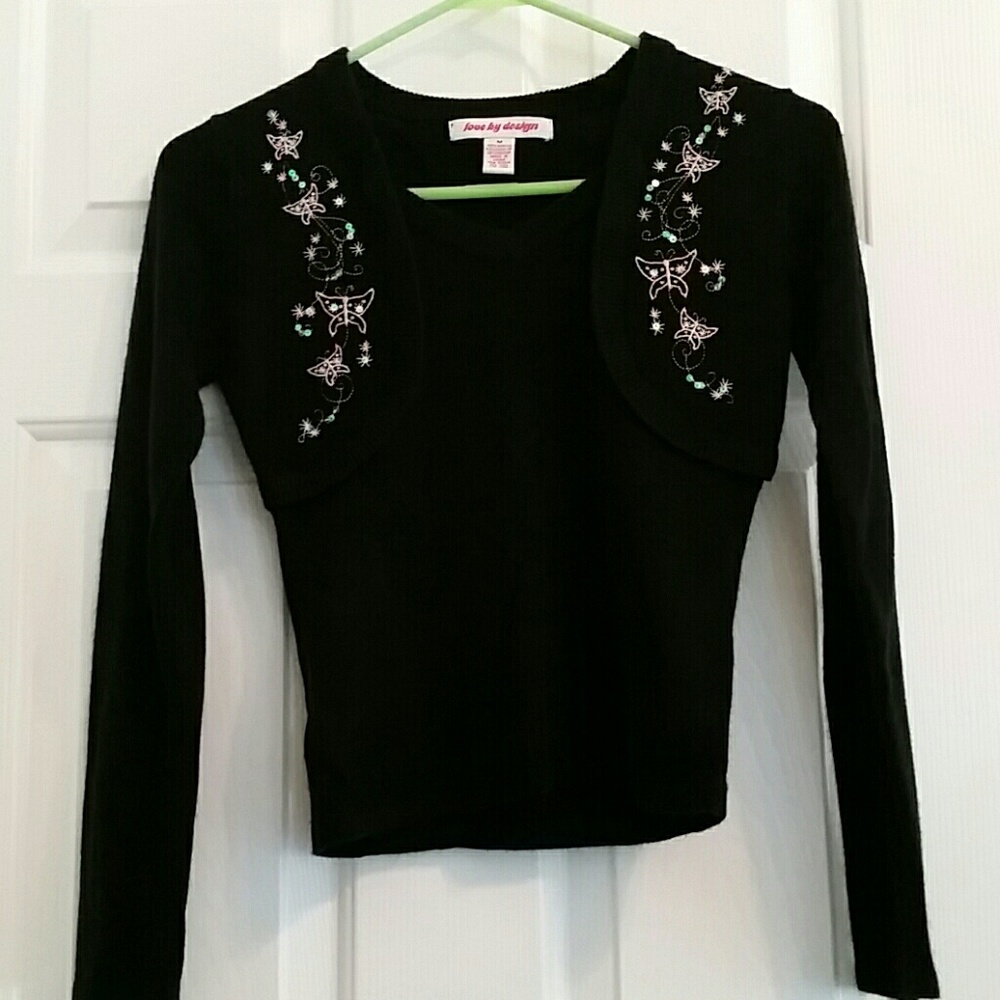 Love by design M black long sleeve